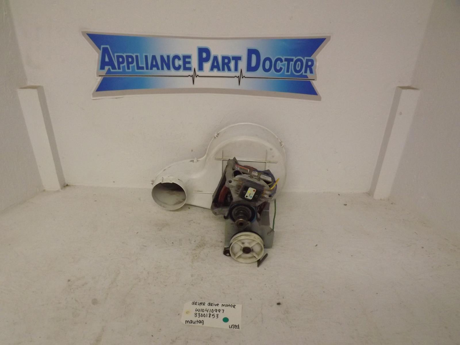Maytag Dryer W10410997 33001853 Drive Motor Used Maytag Dryer W10410997 33001853 Drive Motor Used
